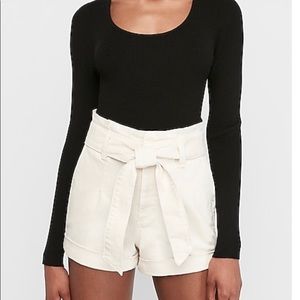 High waisted shorts